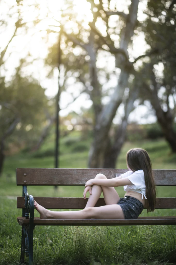 Adelaide portrait photo in the park