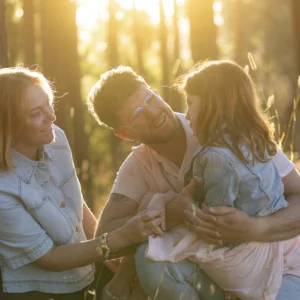 Winter Sunset Family Photo Sessions - Image 2
