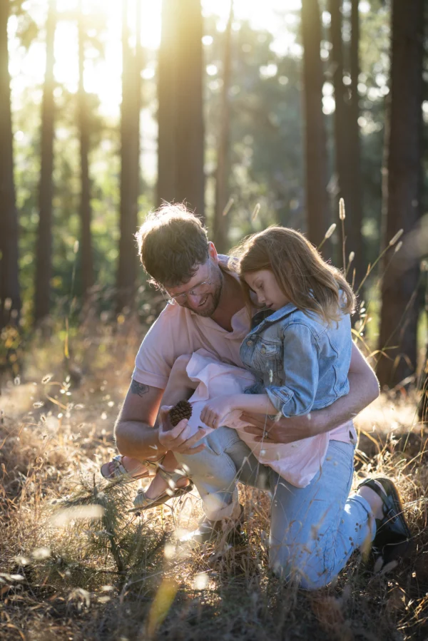 Winter Sunset Family Photo Sessions