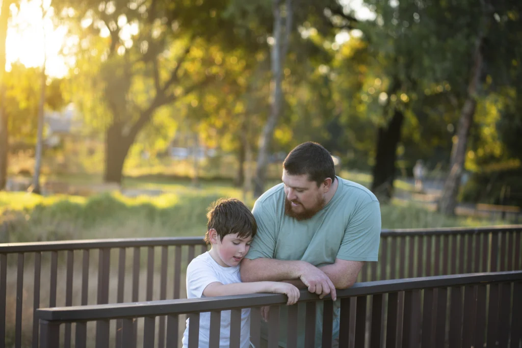 Father Son Photoshoot at Adelaide Park