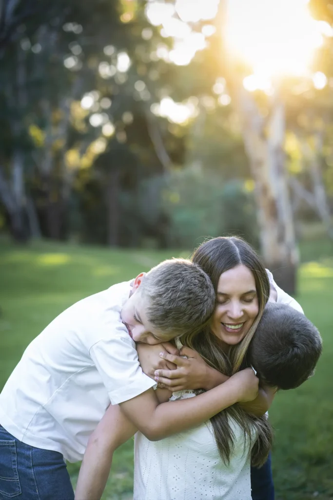 Adelaide Family Photo of Mother and Son