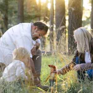 Winter Sunset Family Photo Sessions