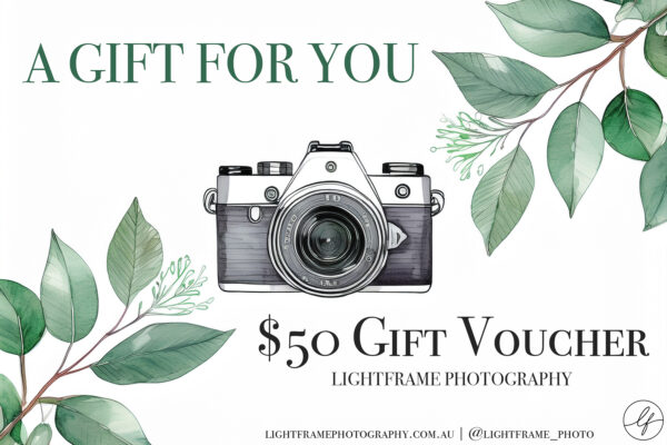 $50 Family Photography Gift Voucher